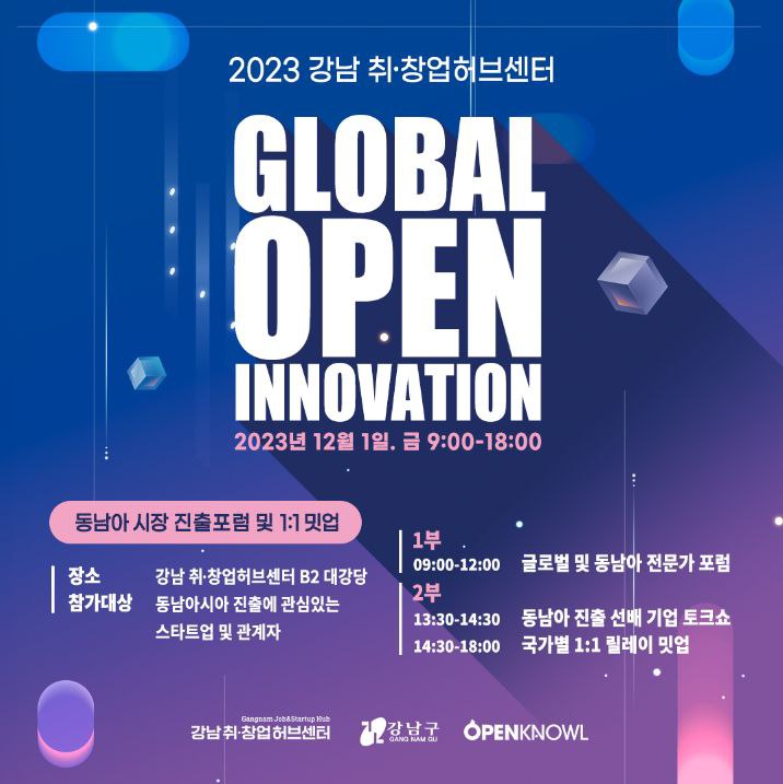 2023 글로벌 오픈이노베이션